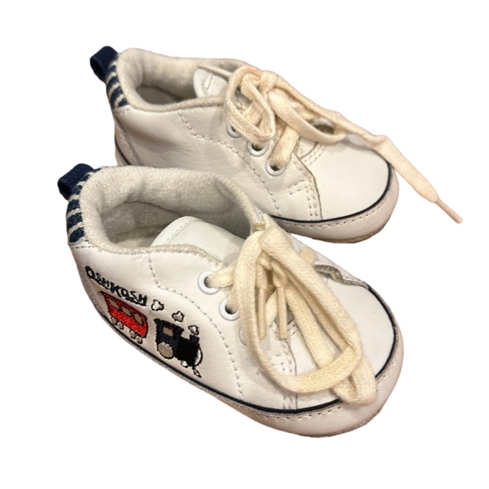 Oshkosh train Snickers for baby boy